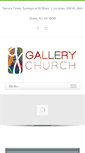 Mobile Screenshot of gallerychurch.com